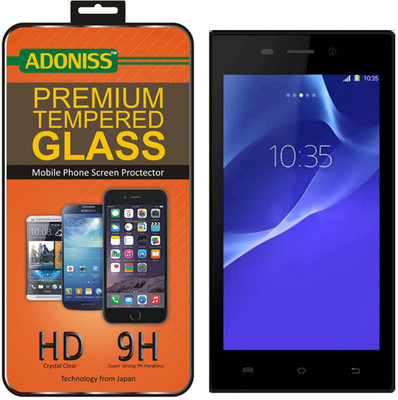 Adoniss Tempered Glass Guard for Karbonn A6 Turbo Pack of 1 Adoniss Screen Guards