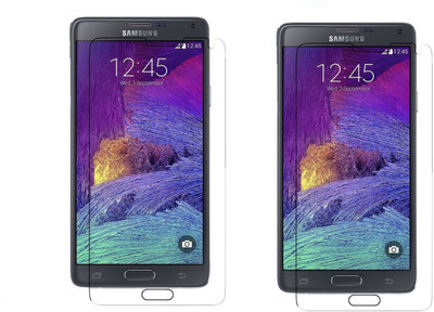 S-Line Tempered Glass Guard for SAMSUNG Galaxy Note 4(Pack of 2)