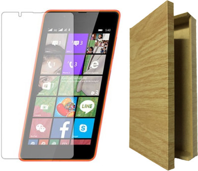 Loopee Tempered Glass Guard for MICROSOFT LUMIA 540(Pack of 1)