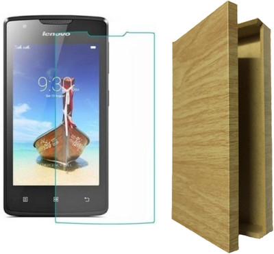 Loopee Tempered Glass Guard for Lenovo A1000(Pack of 1)