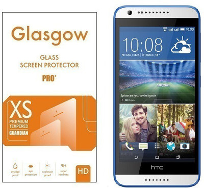 Glasgow Tempered Glass Guard for HTC Desire 620(Pack of 1)