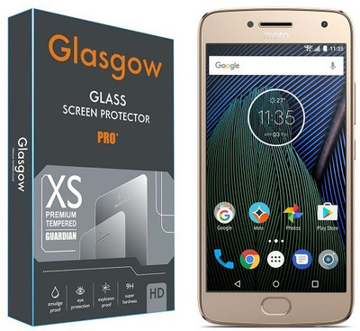 Glasgow Tempered Glass Guard for Motorola Moto G5 Plus(Pack of 1)