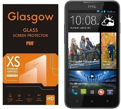 Glasgow Tempered Glass Guard for HTC Desire 516(Pack of 1)