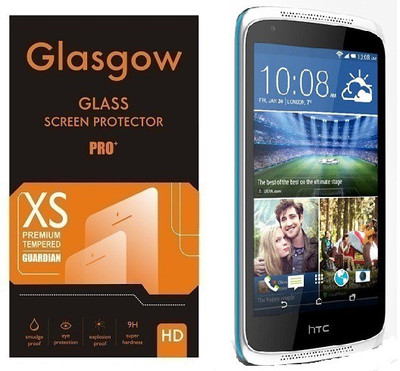 Glasgow Tempered Glass Guard for HTC Desire 526(Pack of 1)