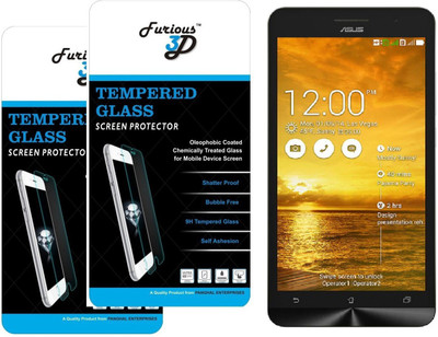 Furious3D Tempered Glass Guard for Asus Zenfone 6(Pack of 2)