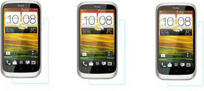 ACM Tempered Glass Guard for Htc Desire V(Pack of 3)