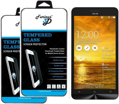 Furious3D Tempered Glass Guard for Asus Zenfone 6(Pack of 2)