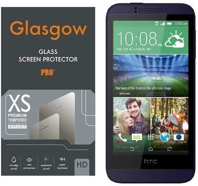 Glasgow Tempered Glass Guard for HTC Desire 510(Pack of 1)