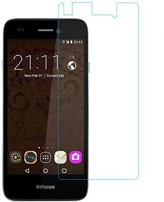 SmartLike Tempered Glass Guard for Infocus Bingo 50 Plus(Pack of 1)