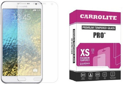 Carrolite Tempered Glass Guard for Samsung galaxy E7(Pack of 1)