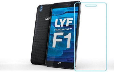 SmartLike Tempered Glass Guard for Reliance Lyf F1 LS 5505(Pack of 1)