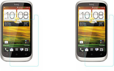 ACM Tempered Glass Guard for Htc Desire V, (Pack of 2)(Pack of 2)