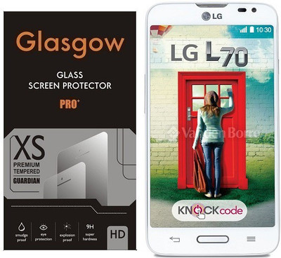 Glasgow Tempered Glass Guard for LG L70(Pack of 1)