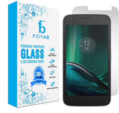 

Foyab Tempered Glass Guard for Moto G4 play, Transparent