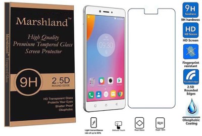 MARSHLAND Tempered Glass Guard for Lenovo K6 Note(Pack of 1)