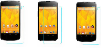 ACM Tempered Glass Guard for Lg Google Nexus 4 E960(Pack of 3)