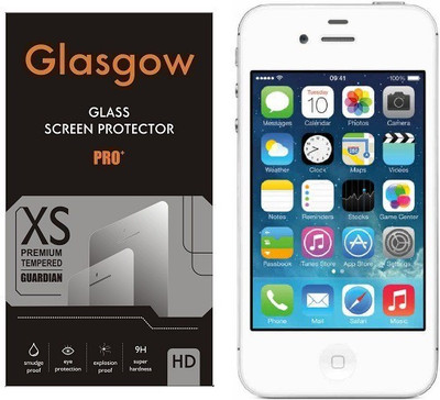 Glasgow Tempered Glass Guard for Apple iPhone 4s(Pack of 1)