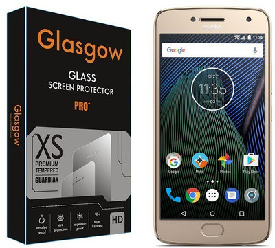 Glasgow Tempered Glass Guard for Motorola Moto G5 Plus(Pack of 1)