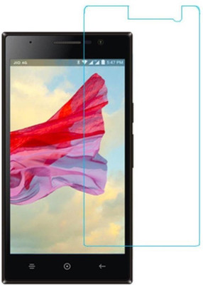 Screen Guard Tempered Glass Guard for LYF Wind 4s(Pack of 1)
