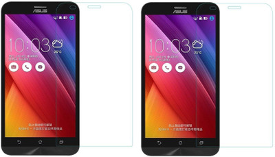 MOBIVIILE Tempered Glass Guard for Asus Zenfone 2 Laser ZE550KL Pack of 2 MOBIVIILE Screen Guards