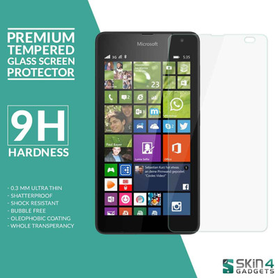 Skin4Gadgets Tempered Glass Guard for Nokia Lumia 535(Pack of 1)