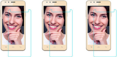 ACM Tempered Glass Guard for Intex Aqua Craze II(Pack of 3) Flipkart