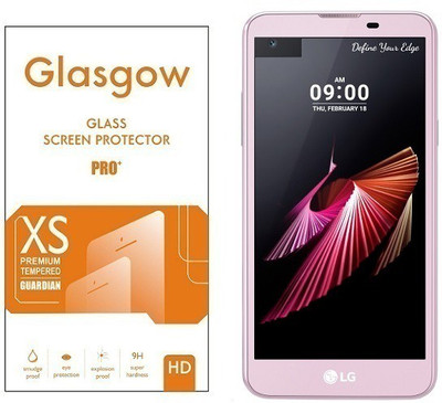 Glasgow Tempered Glass Guard for LG X Screen(Pack of 1)