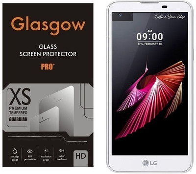 Glasgow Tempered Glass Guard for LG X Screen(Pack of 1)