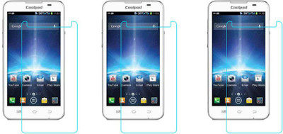 ACM Tempered Glass Guard for Spice Coolpad 2 Mi-496(Pack of 3)