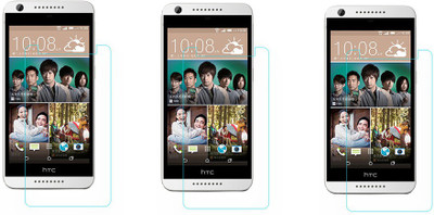 ACM Tempered Glass Guard for Htc Desire 626(Pack of 3)
