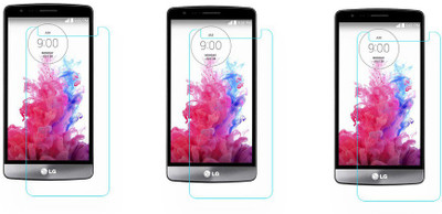 ACM Tempered Glass Guard for Lg G3 Stylus D690(Pack of 3)