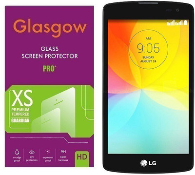 

Glasgow Tempered Glass Guard for LG L Fino D295(Pack of 1), Transparent