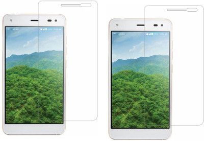 S-Softline Tempered Glass Guard for Reliance Jio Lyf Earth 1(Pack of 2)