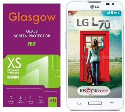 Glasgow Tempered Glass Guard for LG L70(Pack of 1)