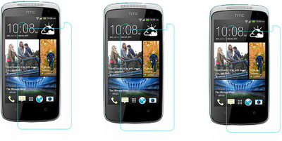 ACM Tempered Glass Guard for Htc Desire 500(Pack of 3)