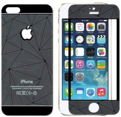 Case Creation Tempered Glass Guard for 4G, 4S, Apple iPhone 4(Pack of 2)