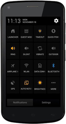 

Gionee Pioneer P3 (Black, 4 GB)(512 MB RAM)