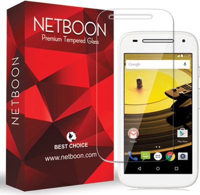 Netboon Tempered Glass Guard for Motorola Moto E (2nd Gen) 3G(Pack of 4)