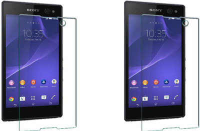 ACM Tempered Glass Guard for Sony Xperia C3 (Pack Of 2)(Pack of 2)