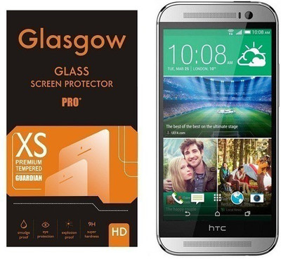 Glasgow Tempered Glass Guard for HTC One M8 EYE(Pack of 1)