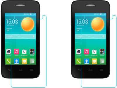 ACM Tempered Glass Guard for Alcatel Pop D1(Pack of 2)