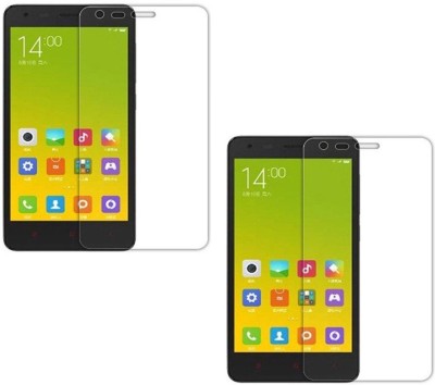 Mudshi Tempered Glass Guard for XIaomi Redmi 2(Pack of 2)