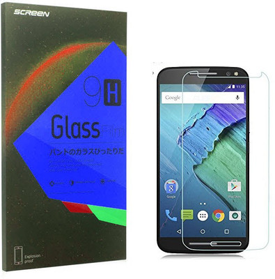 eCase Tempered Glass Guard for Motorola Moto X Play(Pack of 1)