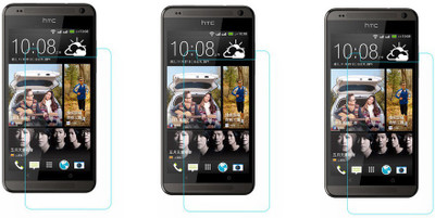 ACM Tempered Glass Guard for Htc Desire 700(Pack of 3)