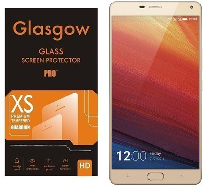 Glasgow Tempered Glass Guard for Gionee Marathon M5 Plus(Pack of 1)