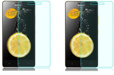 MOBIVIILE Tempered Glass Guard for Lenovo A6000, Lenovo K3, Lenovo A6000 Plus(Pack of 2)