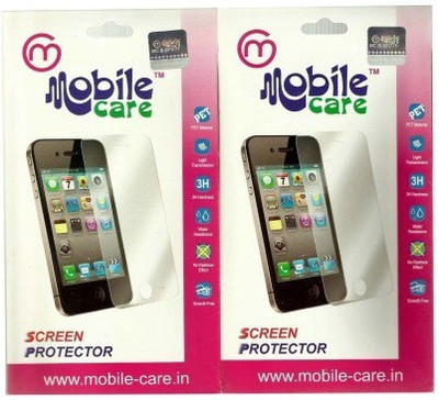 Mobile Care Tempered Glass Guard for Apple iPhone 5s(Pack of 2)