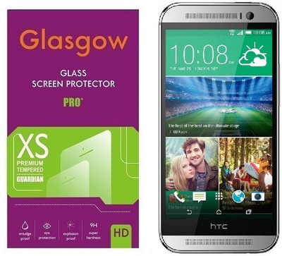 Glasgow Tempered Glass Guard for HTC One M8(Pack of 1)