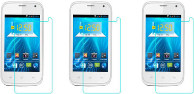 ACM Tempered Glass Guard for Spice Smart Flo Ivory 2 Mi-423(Pack of 3)