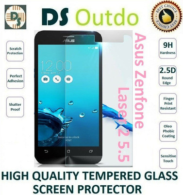 Outdo Tempered Glass Guard for Asus Zenfone Laser2 5.5(Pack of 1)
